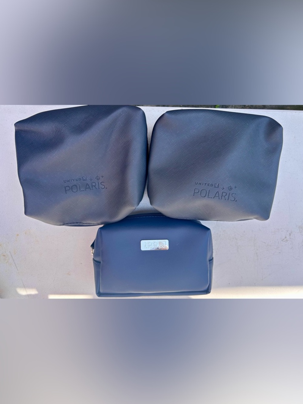 United Airlines Amenity Bags 100 Years Polaris Travel Pouch Toiletries Case Only